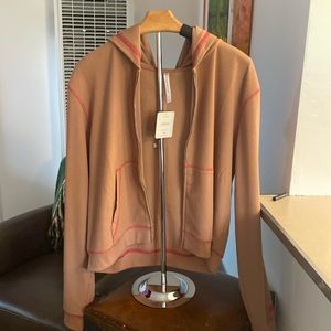 Fabletics XL, dark pink with pink piping. Super cute. NWT